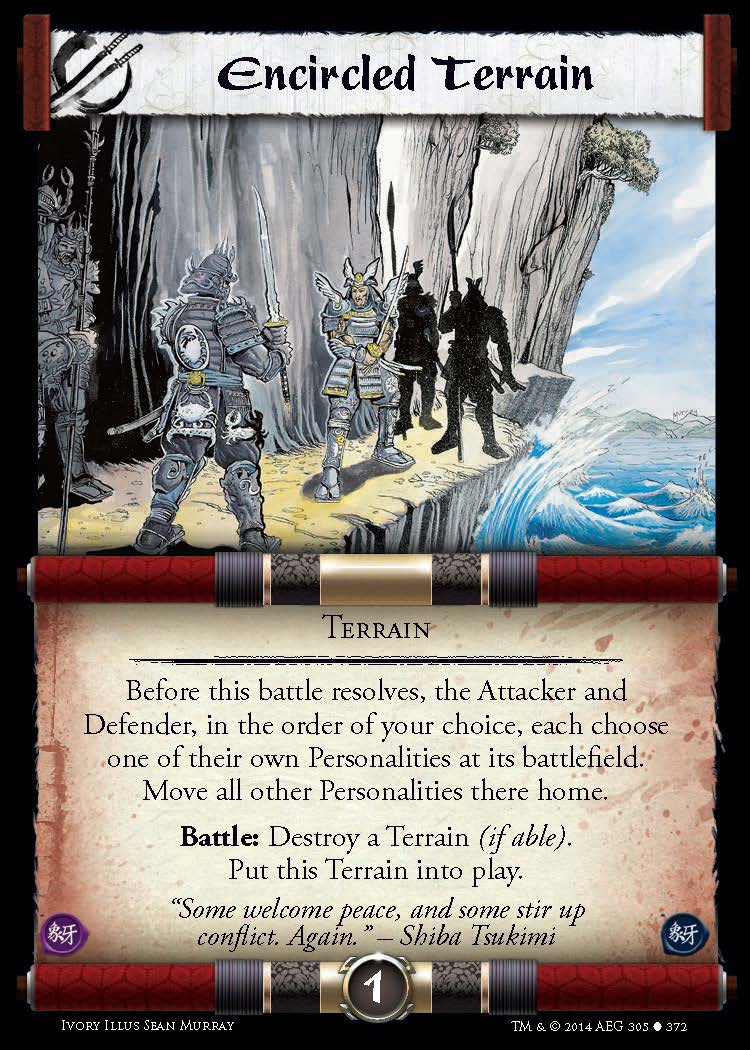 Encircled Terrain